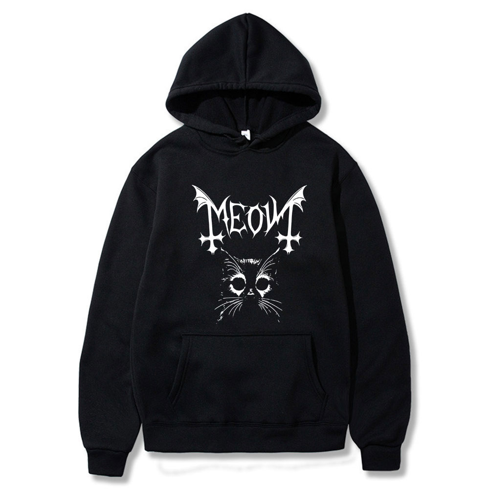 Winter Clothing Meme - Sweat à capuche Meowl Cat Owl