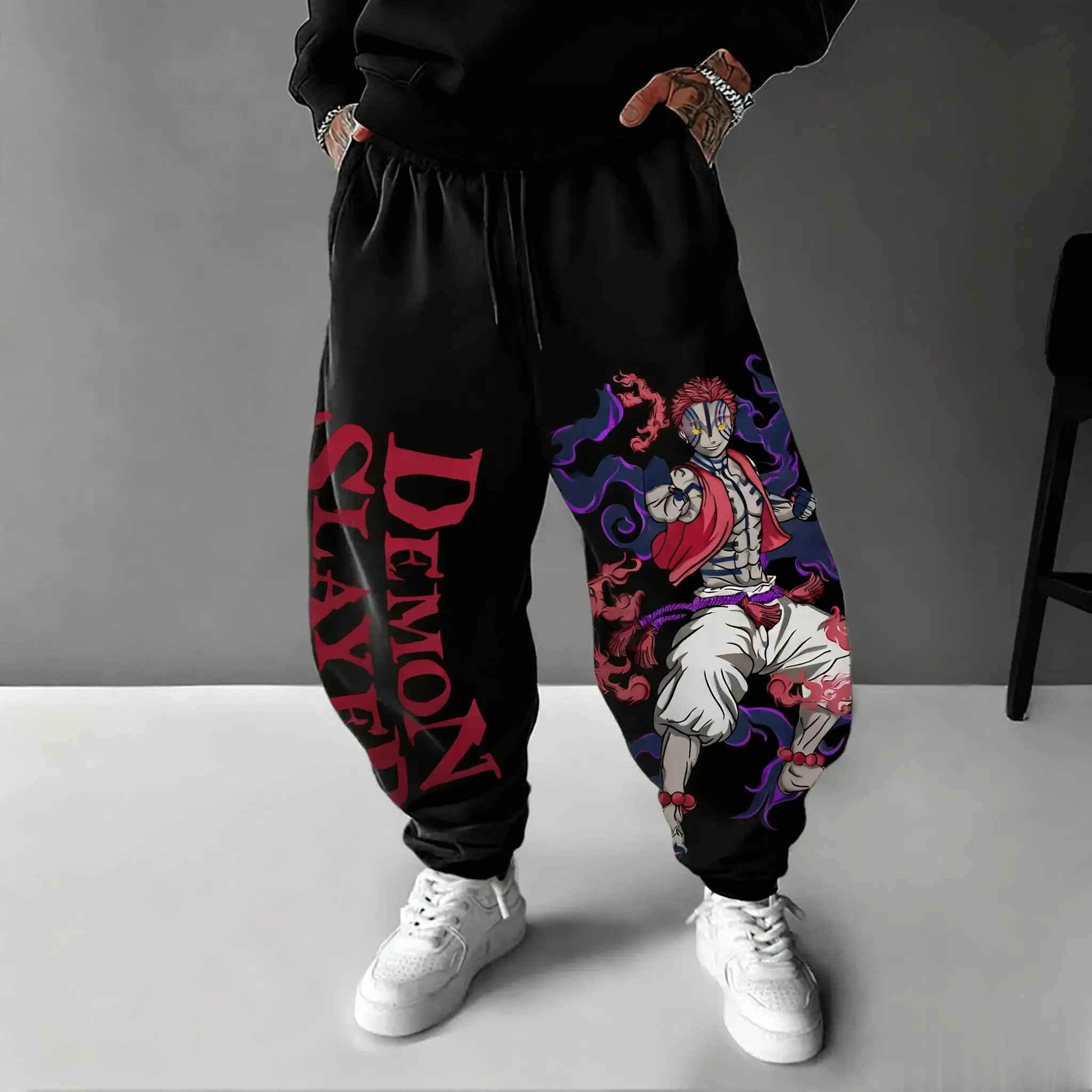 Winter Clothing Japan - Pantalon Anime Demon Slayer Akaza 2026