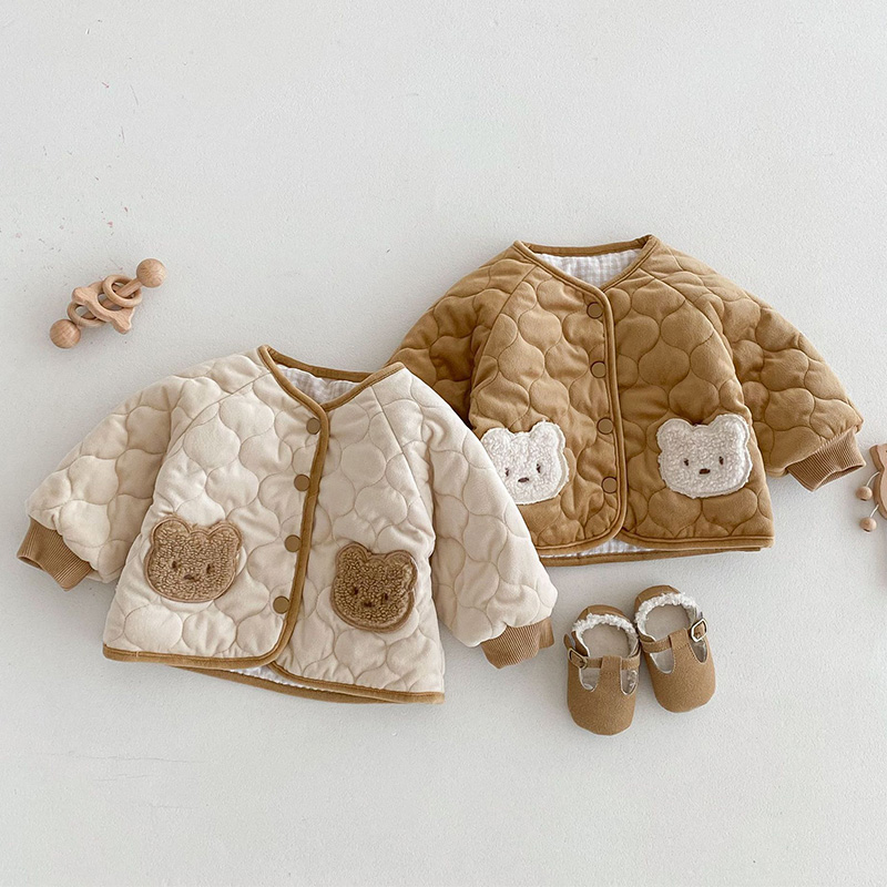Winter Clothing Boys - 2025 coréen bébé vêtements d'hiver ours