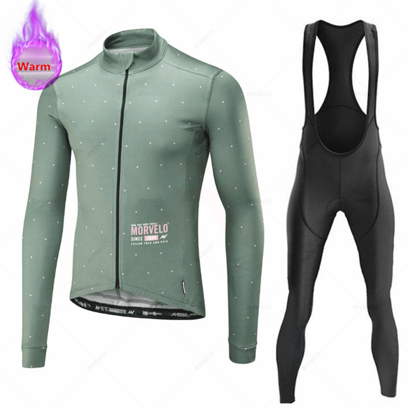 Winter Clothing Men Sale - Morvelo-ensembles de maillots de cyclisme en