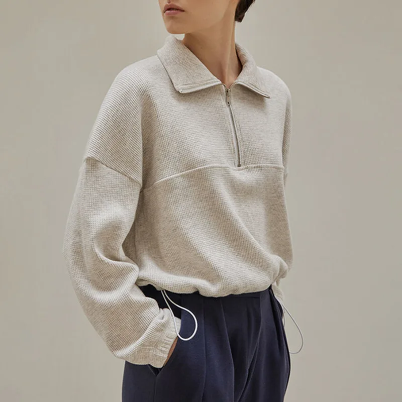 Winter Clothing Aesthetic - Sweats à capuche zippés en coton