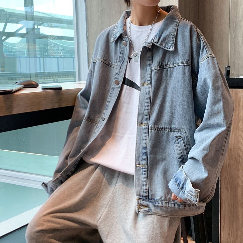 Winter Clothing Aesthetic - Veste en jean pour hommes à