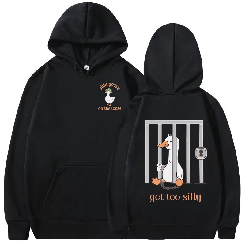 Winter Clothing Meme - Sweat-shirt à capuche Silly Goose, sweat-shirt