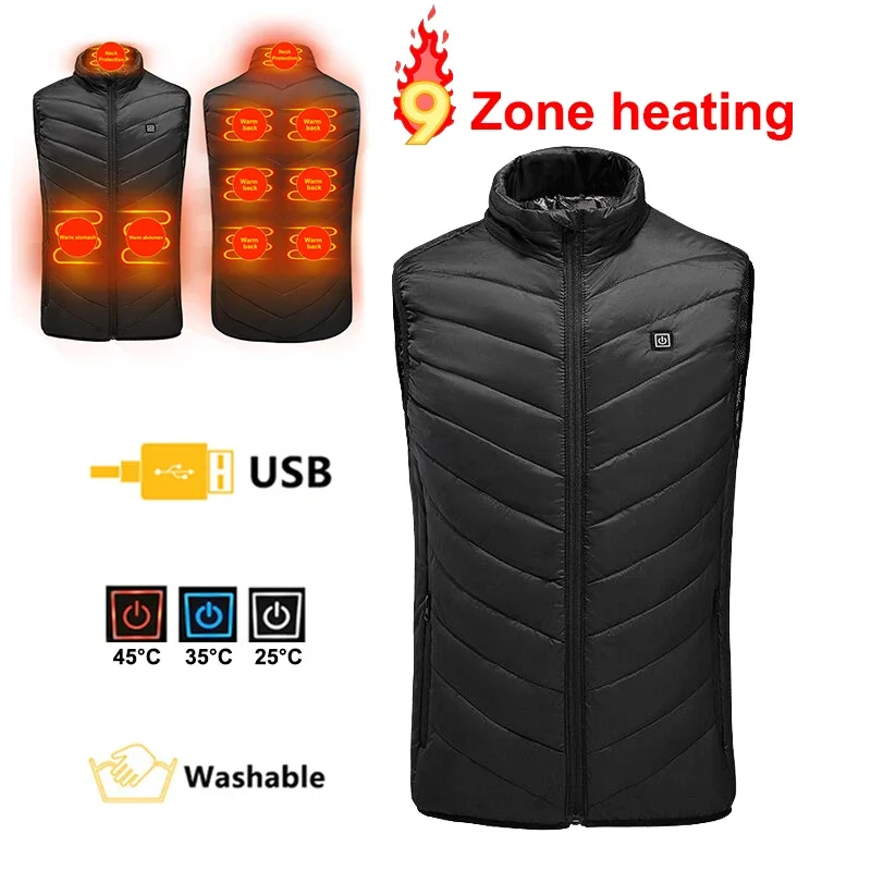 Winter Under Clothing - PHMAX-Veste Thermique Chauffante pour Homme, Vêtement