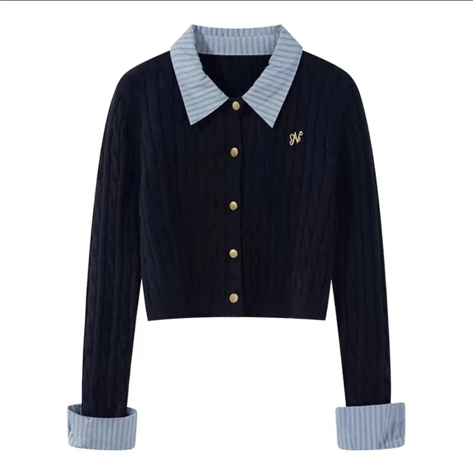 Winter Clothing Aesthetic - Vêtements pour femmes pulls Cardigan tricoté
