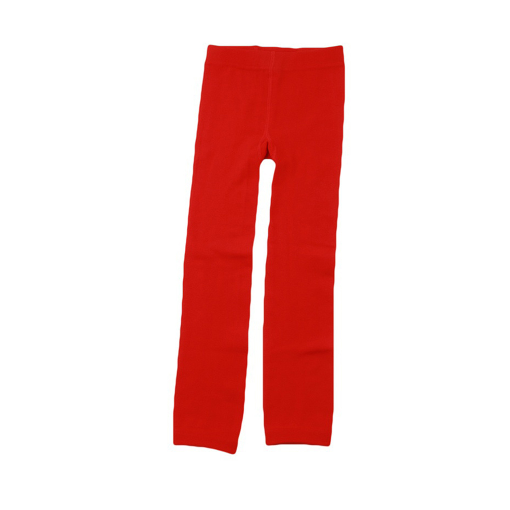 Winter Under Clothing - Collants d'hiver rouges à doublure épaisse