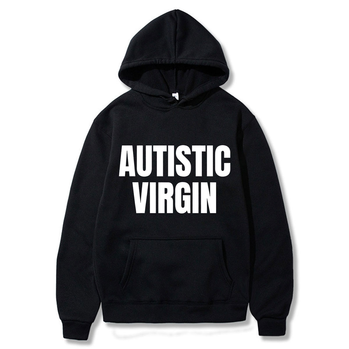 Winter Clothing Meme - Sweat-shirts amusants à motif 'Autistic Virgin'