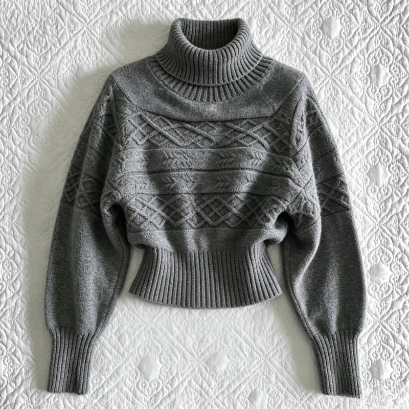 Pull à col roulé pour femme, s - Winter Clothing Aesthetic avis et prix