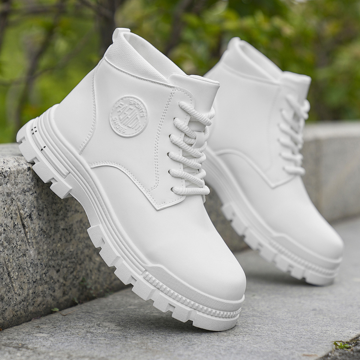 Bottes de moto blanches toutes - Winter Clothing Material avis et prix