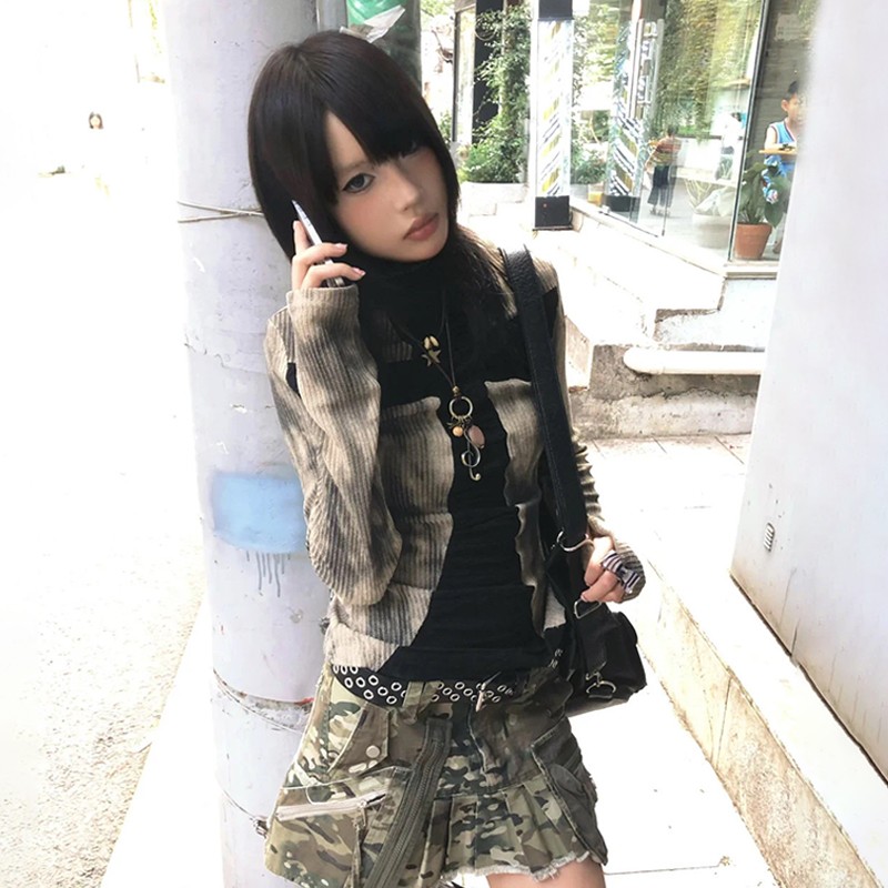 Karrram japonais Y2k hauts côt - Winter Clothing Aesthetic avis et prix