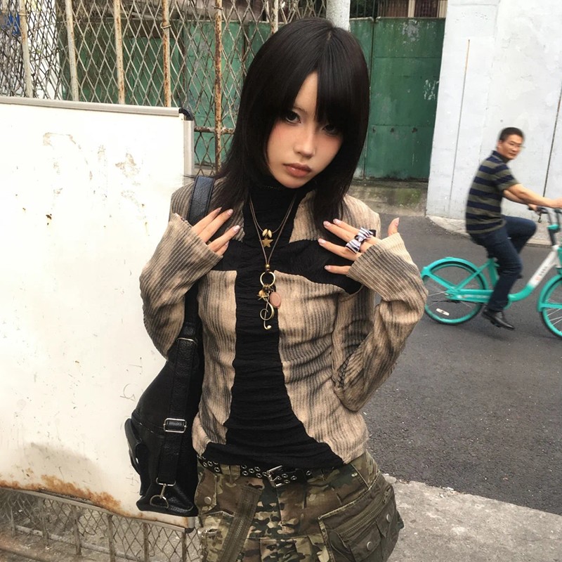 Karrram japonais Y2k hauts côt - Winter Clothing Aesthetic avis et prix