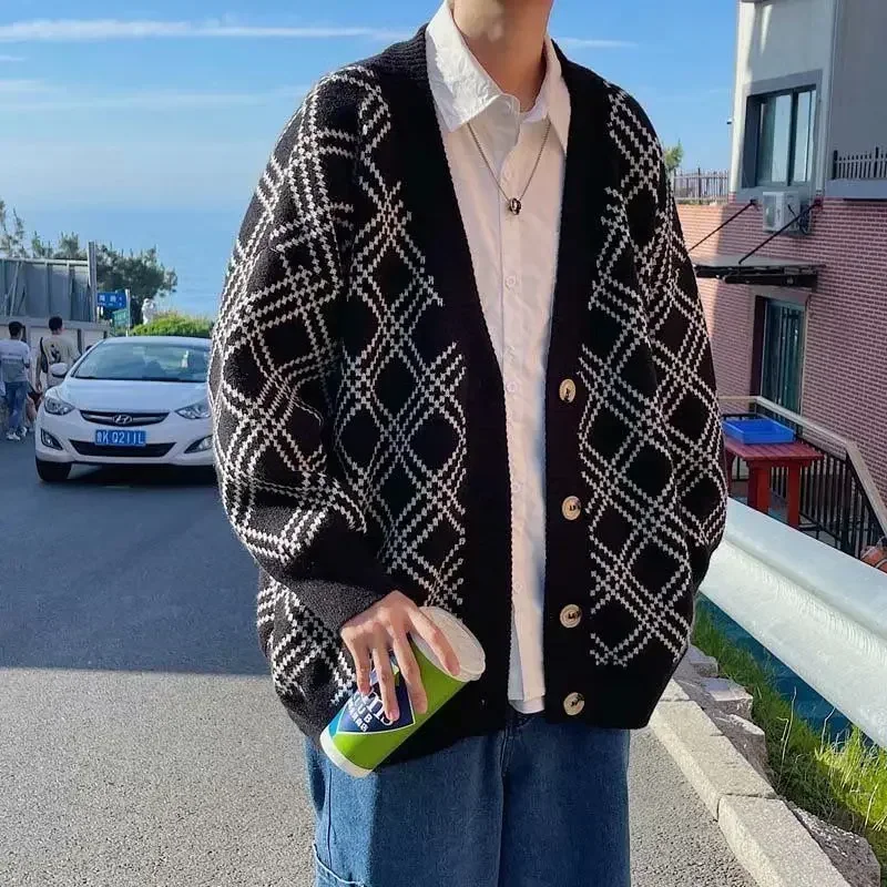 Pull en tricot à carreaux pour - Winter Clothing Meme avis et prix