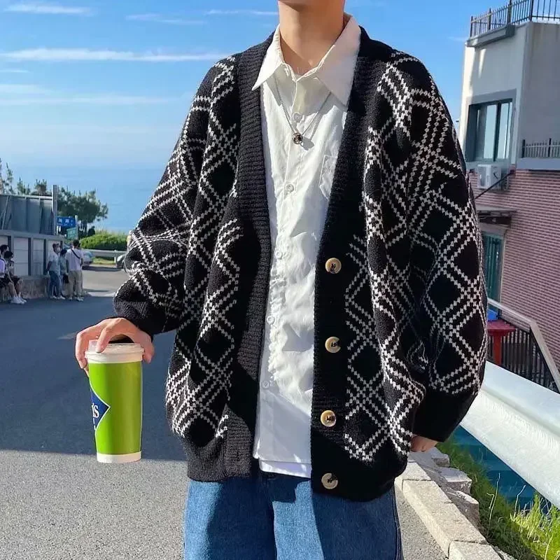 Pull en tricot à carreaux pour - Winter Clothing Meme avis et prix