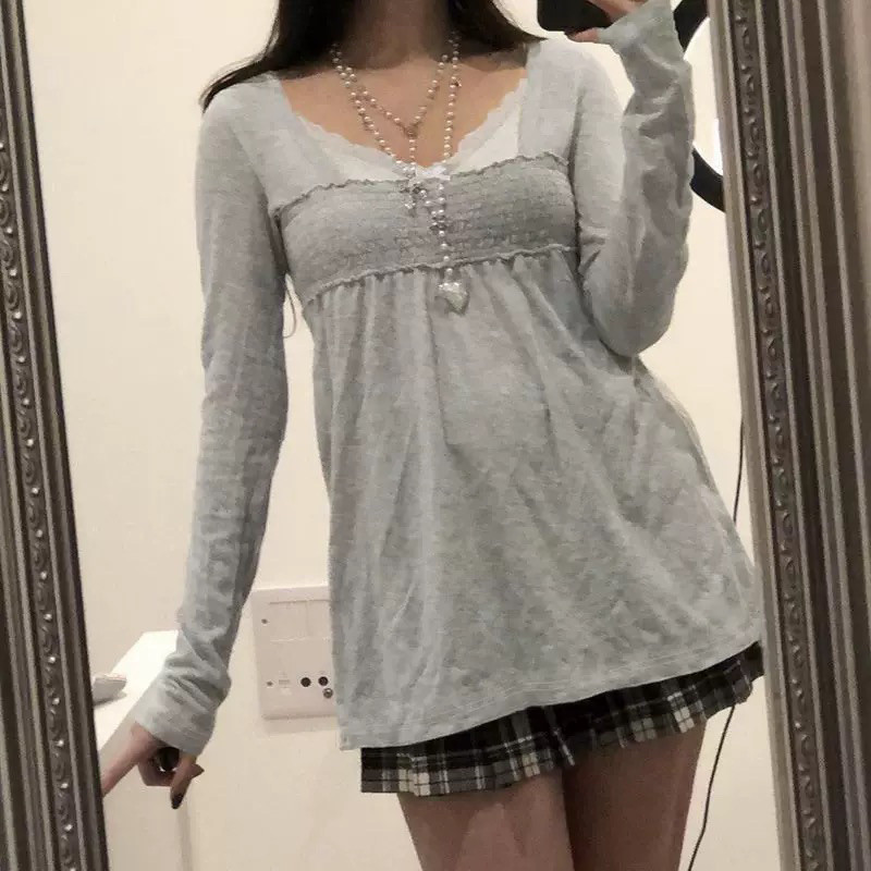 T-shirt femme rétro américain, - Winter Clothing Aesthetic avis et prix