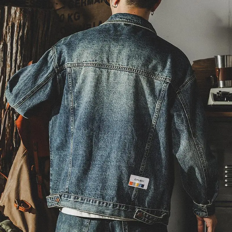 Chimadt-Vestes en denim vintag - Winter Clothing Aesthetic avis et prix