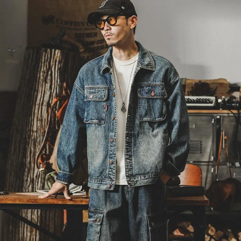 Chimadt-Vestes en denim vintag - Winter Clothing Aesthetic avis et prix