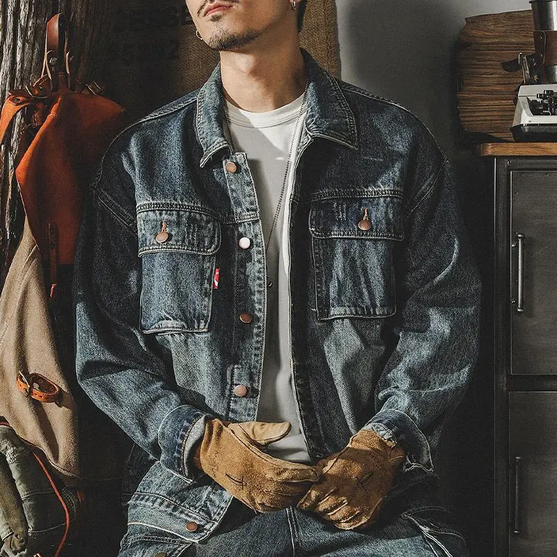 Chimadt-Vestes en denim vintag - Winter Clothing Aesthetic avis et prix