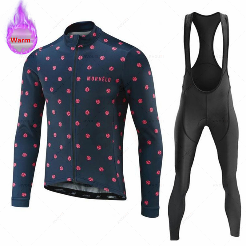 Morvelo-ensembles de maillots  - Winter Clothing Men Sale avis et prix