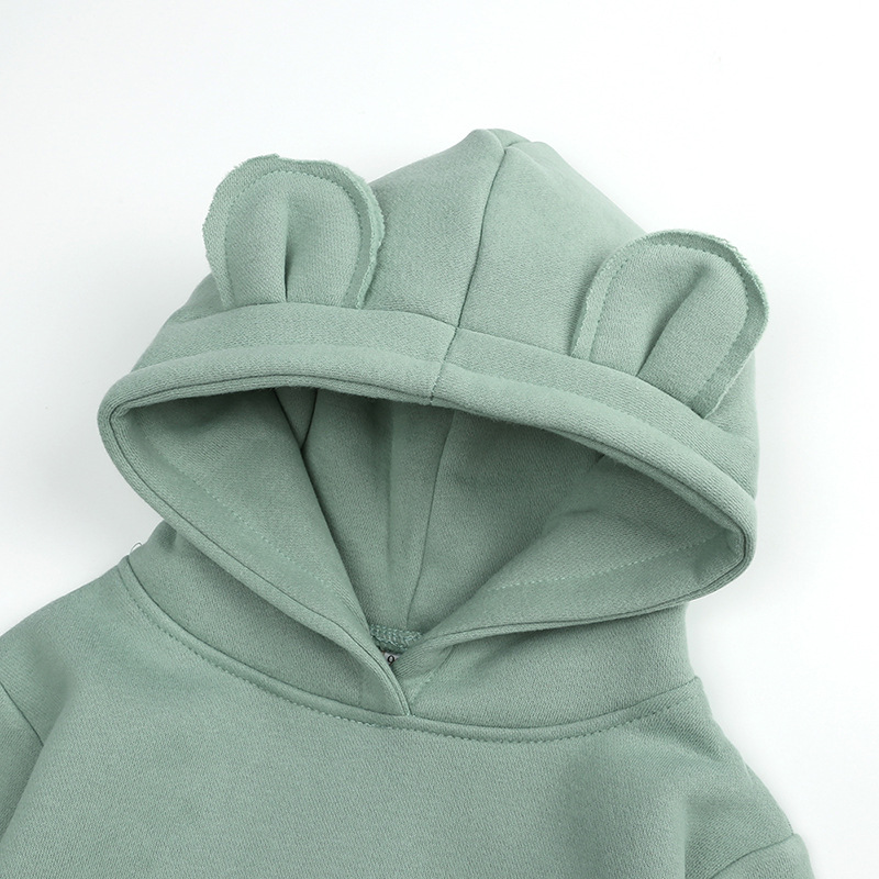 Sweat à capuche ours brodé per - Winter Under Clothing avis et prix