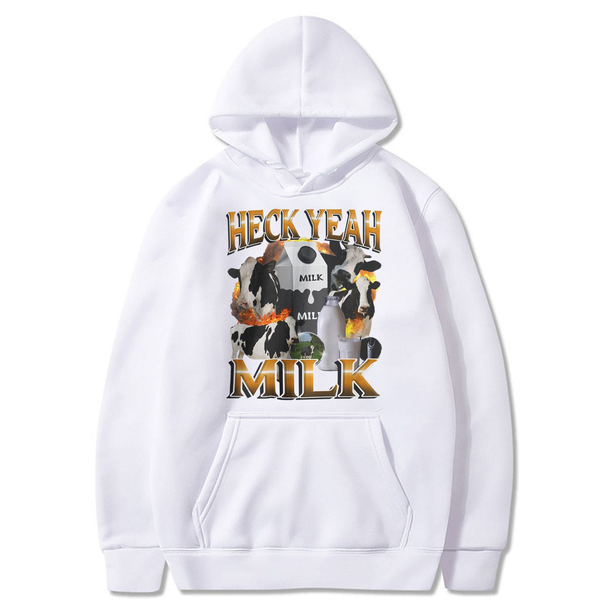 Sweat à capuche drôle « Heck Y - Winter Clothing Meme avis et prix