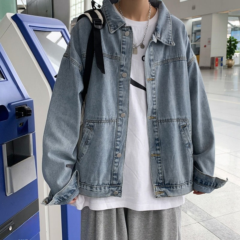 Veste en jean pour hommes à re - Winter Clothing Aesthetic avis et prix