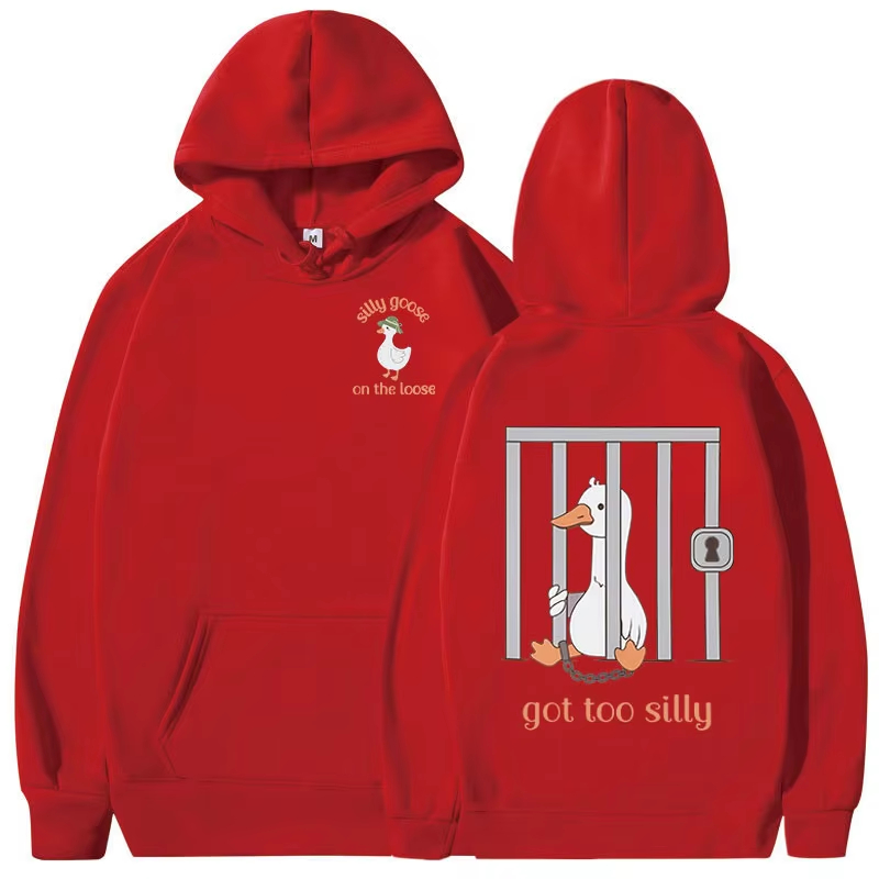 Sweat-shirt à capuche Silly Go - Winter Clothing Meme avis et prix