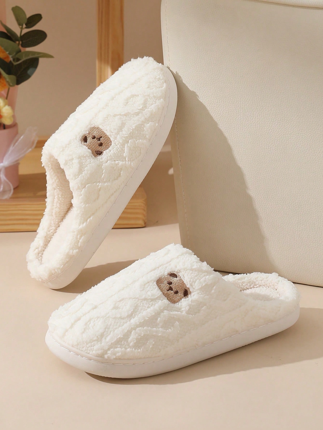 Pantoufles chaudes en coton po - Winter Clothing Material avis et prix