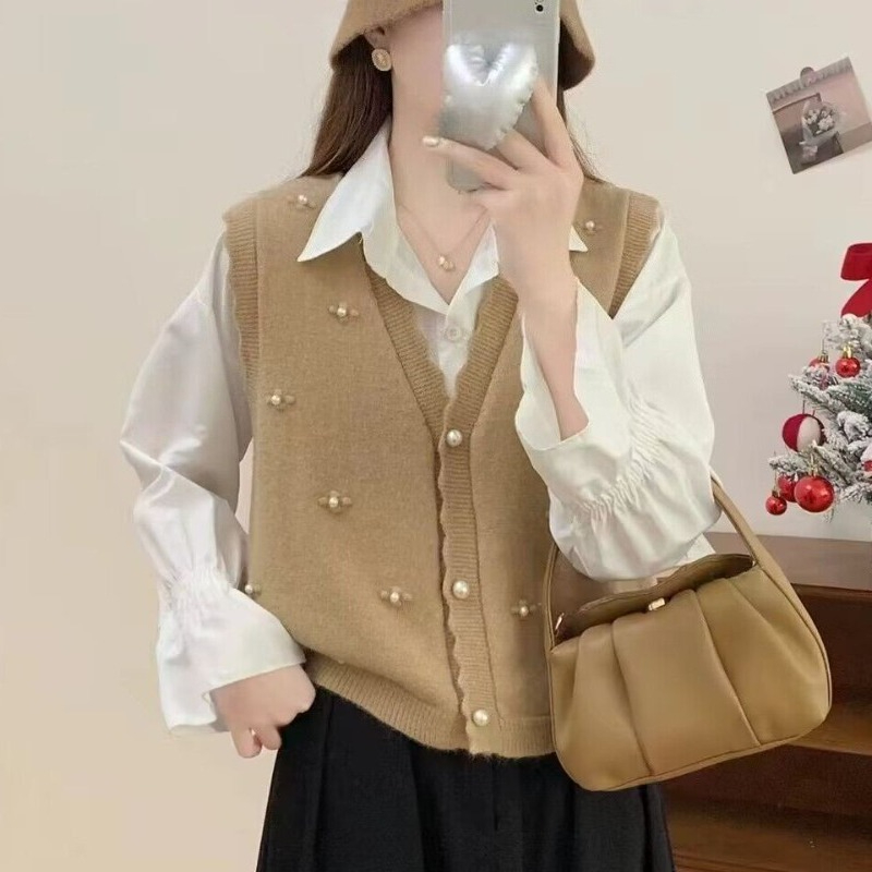 Gilets en tricot rose pour fem - Winter Clothing Trends 2025 Women'S avis et prix