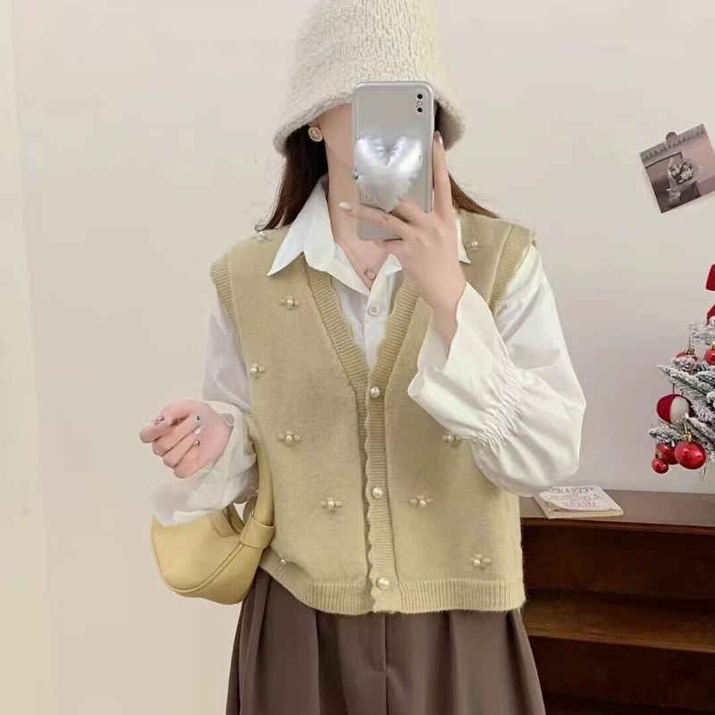 Gilets en tricot rose pour fem - Winter Clothing Trends 2025 Women'S avis et prix