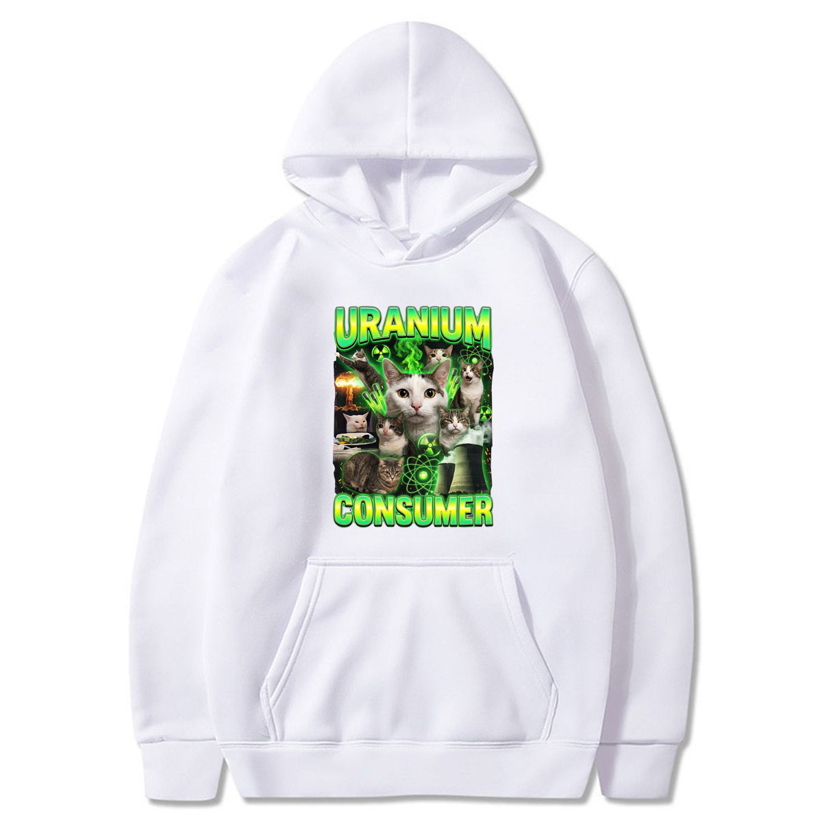 Sweat à capuche décontracté un - Winter Clothing Meme avis et prix