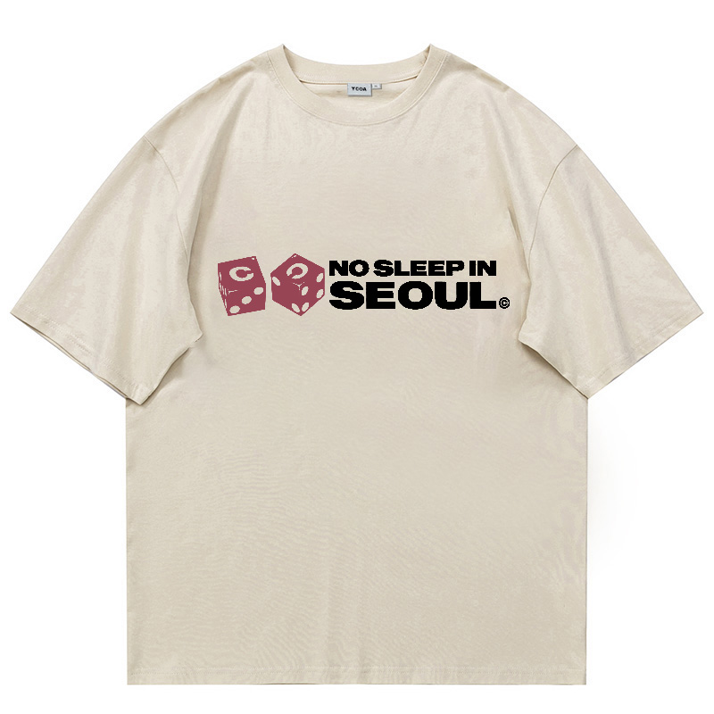 T-Shirt en Coton à Manches Cou - Winter Clothing Aesthetic avis et prix