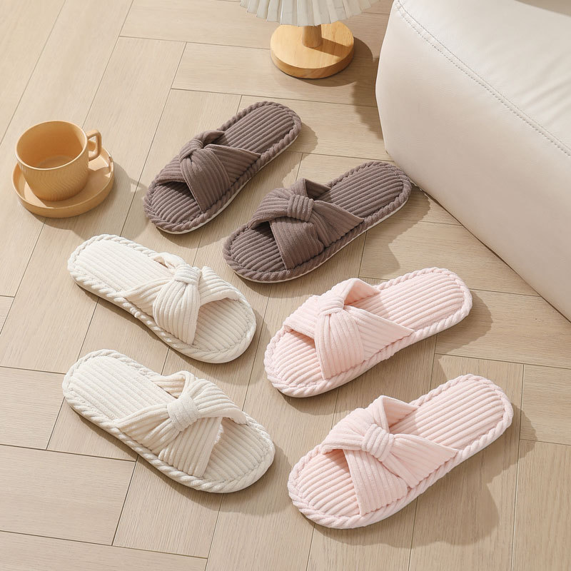 Pantoufles de maison en velour - Winter Clothing Material avis et prix