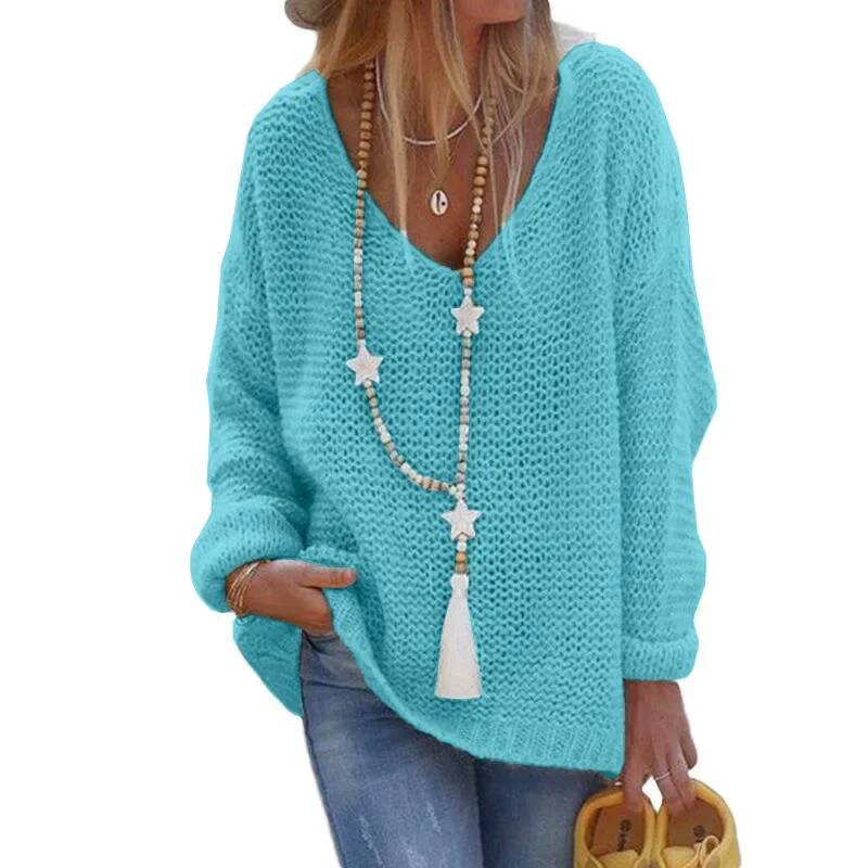 Pull en maille à col en V et m - Winter Under Clothing avis et prix